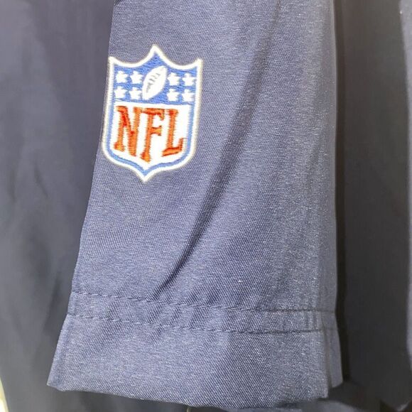 Reebok Men's Navy NFL On Field UV Protector Short Sleeve Shirt Size 4XL NWT - Picture 9 of 9